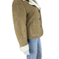 JONES NEW YORK Tan Vegan Suede Jacket Size M