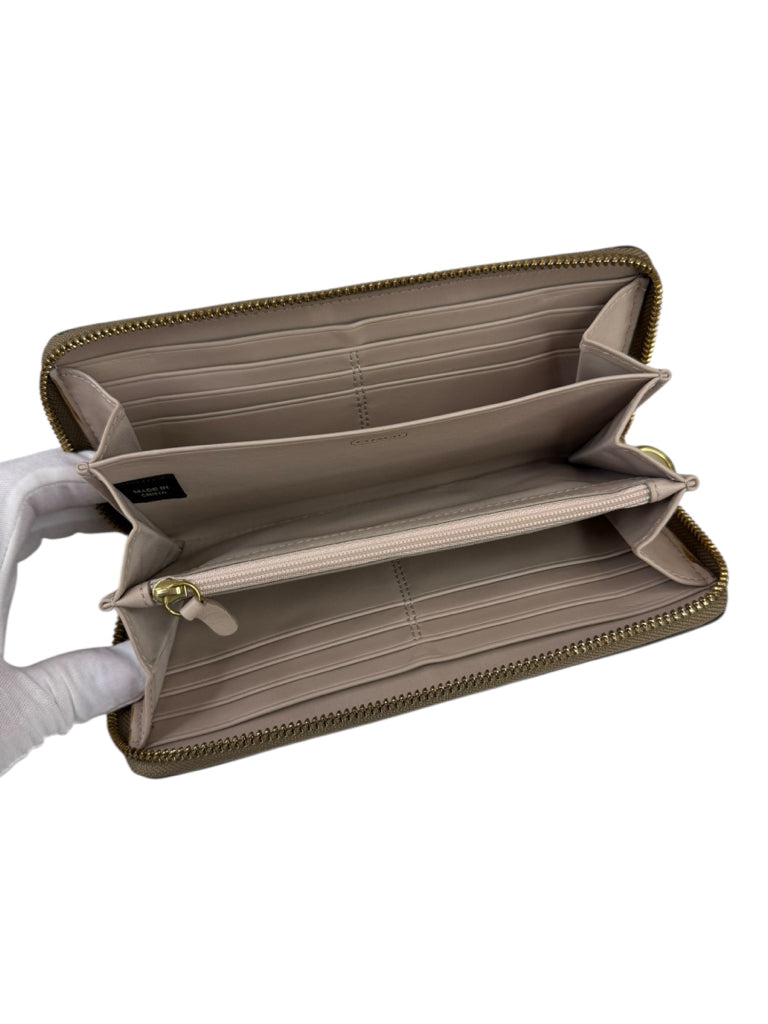 COACH Python Snakeskin Continental Wallet