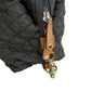 MZ WALLACE Gray Quilted Medium Sutton Deluxe Designer Handbag