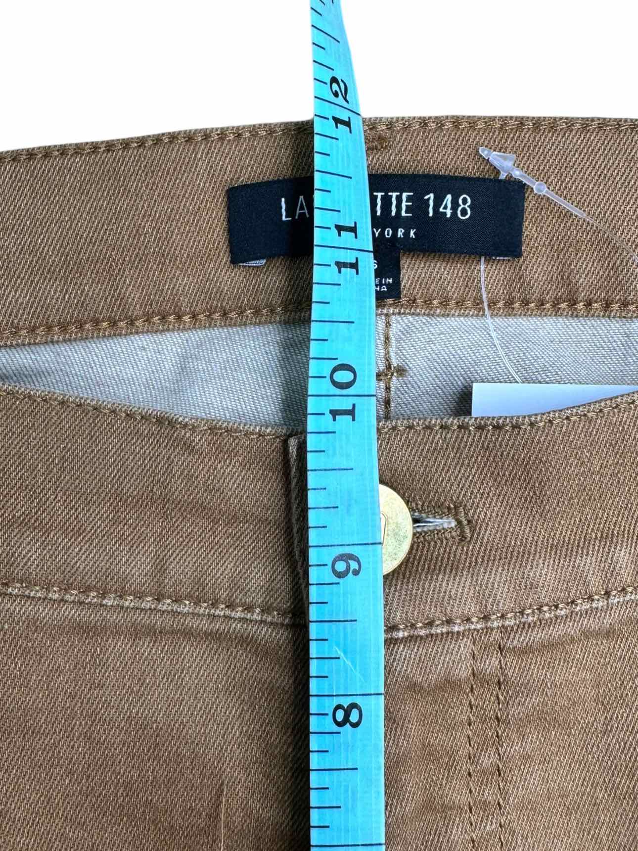 LAFAYETTE 148 NEW YORK Brown Jeans Size 6