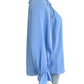 NWT Talbots Light Blue Blouse Size M