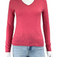 TAHARI 100% Cashmere Pink Sweater Size M