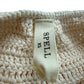 Spell Cream Crochet Knitted Maxi Dress Size XS