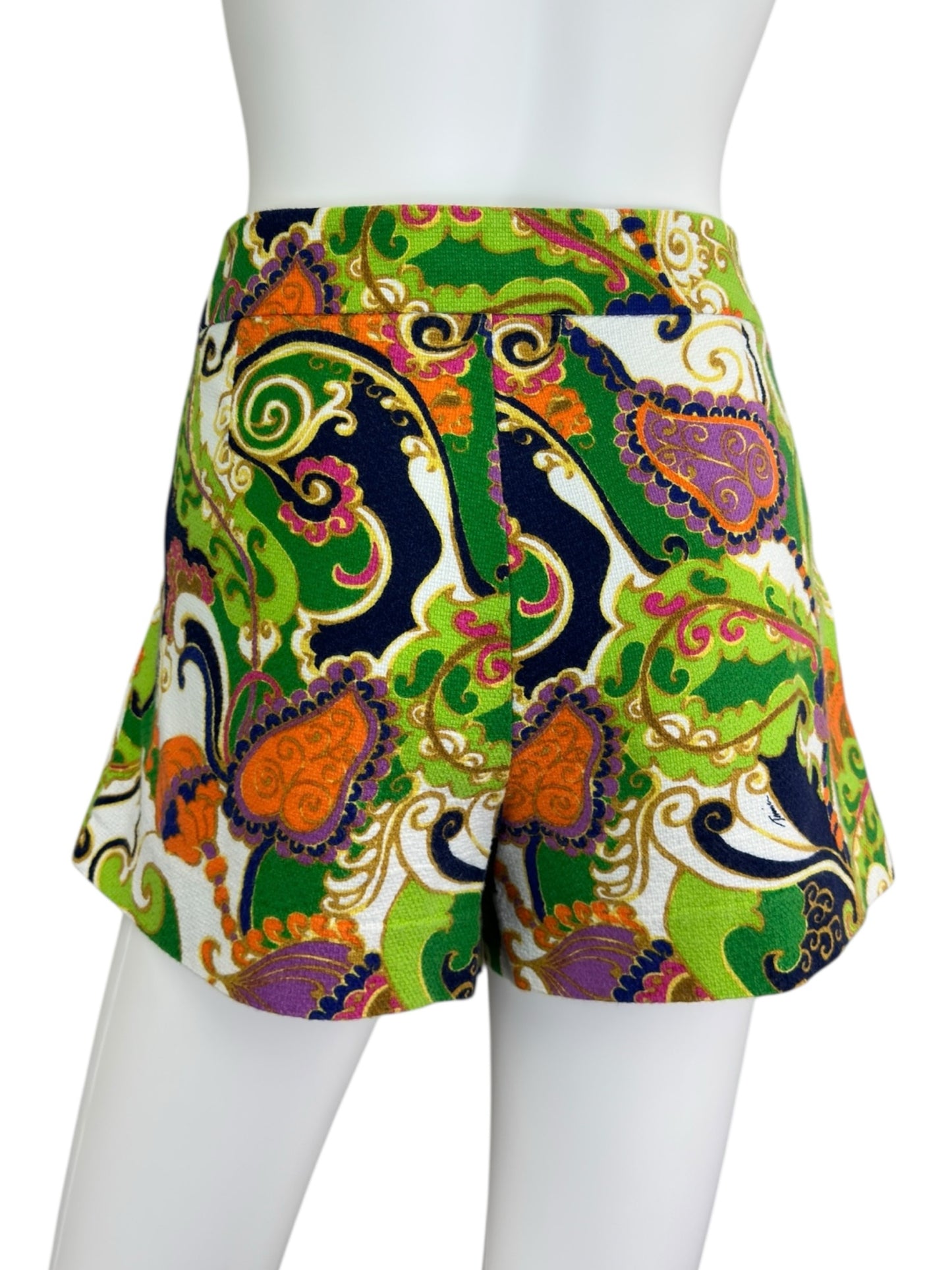 TRINA TURK NWT Multicolor Pattern Shorts Size 10
