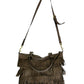 Tory Burch Brown Suede Fringe Designer Handbag