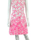 Lilly Pulitzer Pink and White Mini Dress Size XL