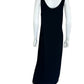 EILEEN FISHER Black Knit Maxi Dress Size S