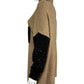 JOHN + JENN NWT Brown Colorblock Turtleneck Sweater Size M