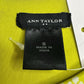 Ann Taylor Yellow Mini Dress Size S