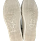 P448 Thea Mid Millenium Platform Sneakers in White, Gold & Suede Size 39