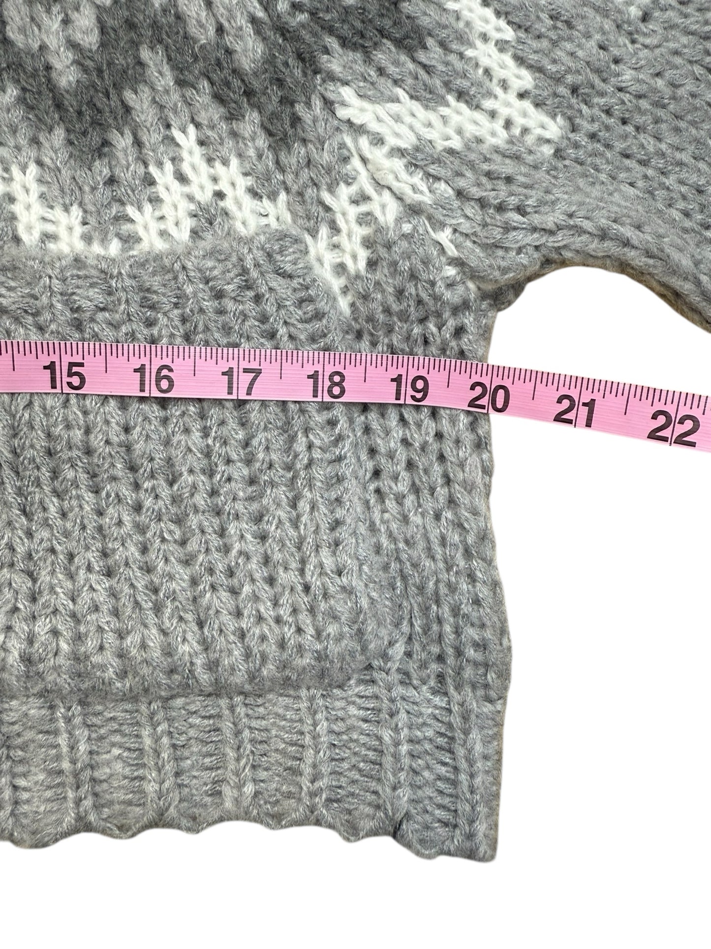 JOHN + JENN NWT Gray Brady Sweater Cardigan Size S