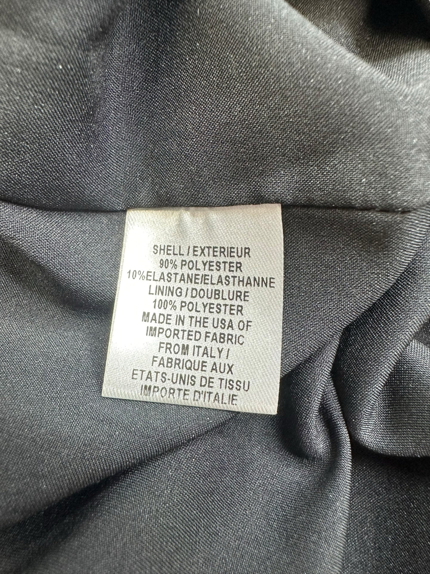 MILLY Black Strapless Cocktail Dress Size 4