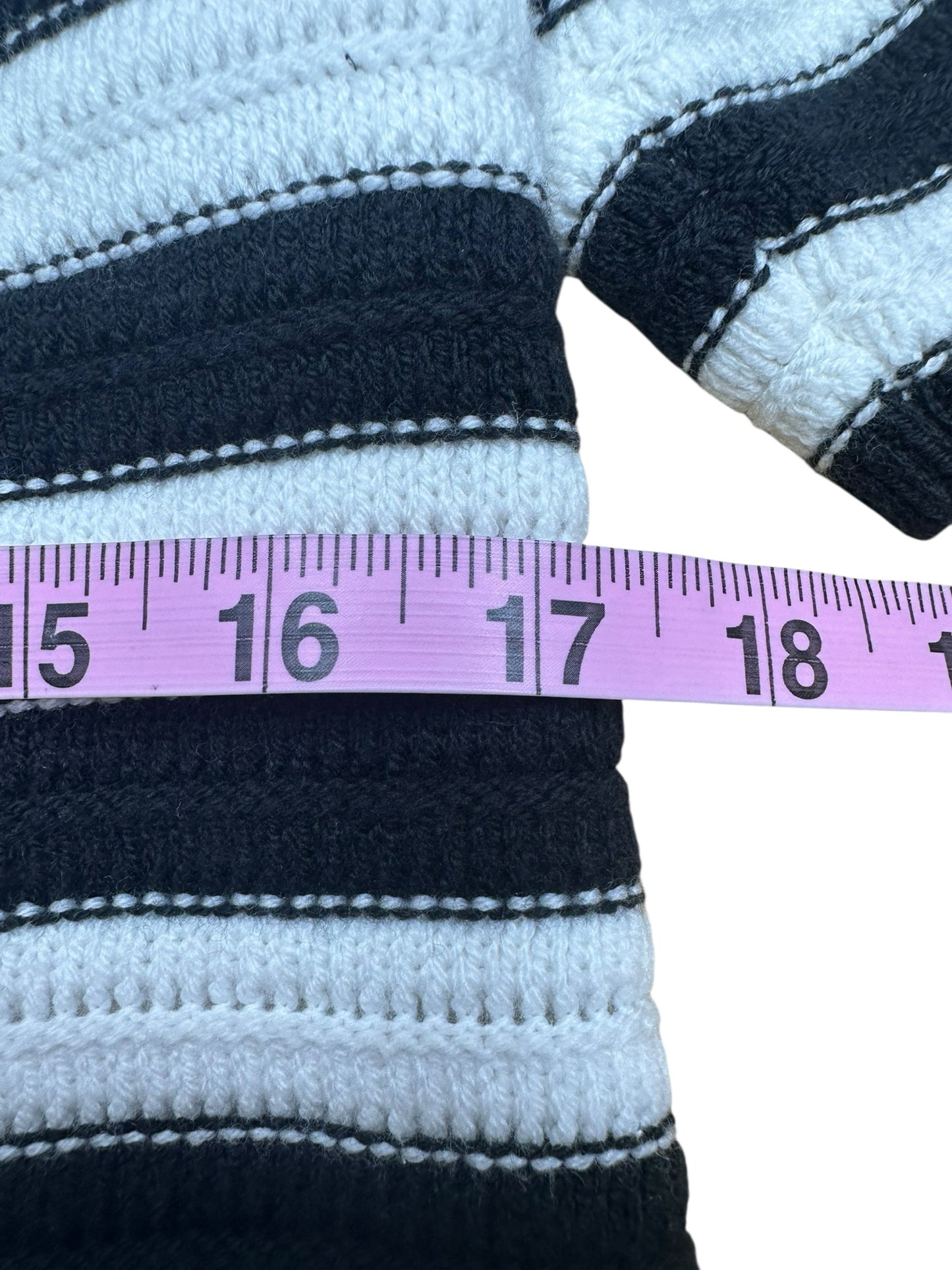 SANCTUARY NWT Black Striped Sweater Dress Size M