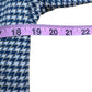 Sage The Label NWT Blue Houndstooth Journaling Romper Size L