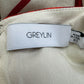 Greylin Red and Cream Casual Dress Size XS