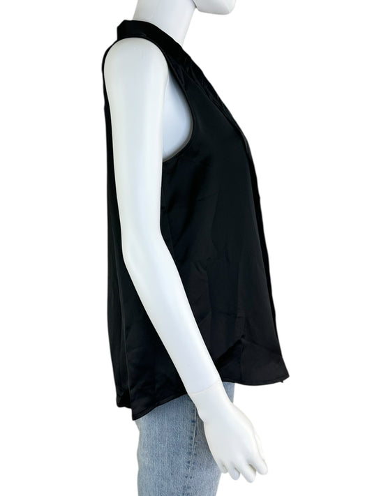 Joie Black Sleeveless Blouse Size M