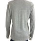 Johnny Was Gray 100% Cotton Long Sleeve Tee Size S
