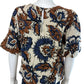EVEREVE Elowyn Floral Paisley Blouse Size S