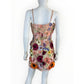 Storia NWT Multi Floral Collaged Mini Dress Size L