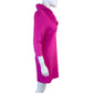 Gretchen Scott Pink Ruffneck Jersey Shift Dress Size XS