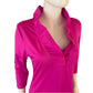 Gretchen Scott Pink Ruffneck Jersey Shift Dress Size XS