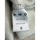 AMO Gray Distressed French Terry Sweatshirt Size S