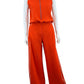 SPANX Orange AirEssentials Mockneck Jumpsuit Size S