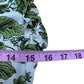 Anna Cate White and Green Casual Dress Size XS