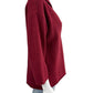 EILEEN FISHER Dark Red Cardigan Size S