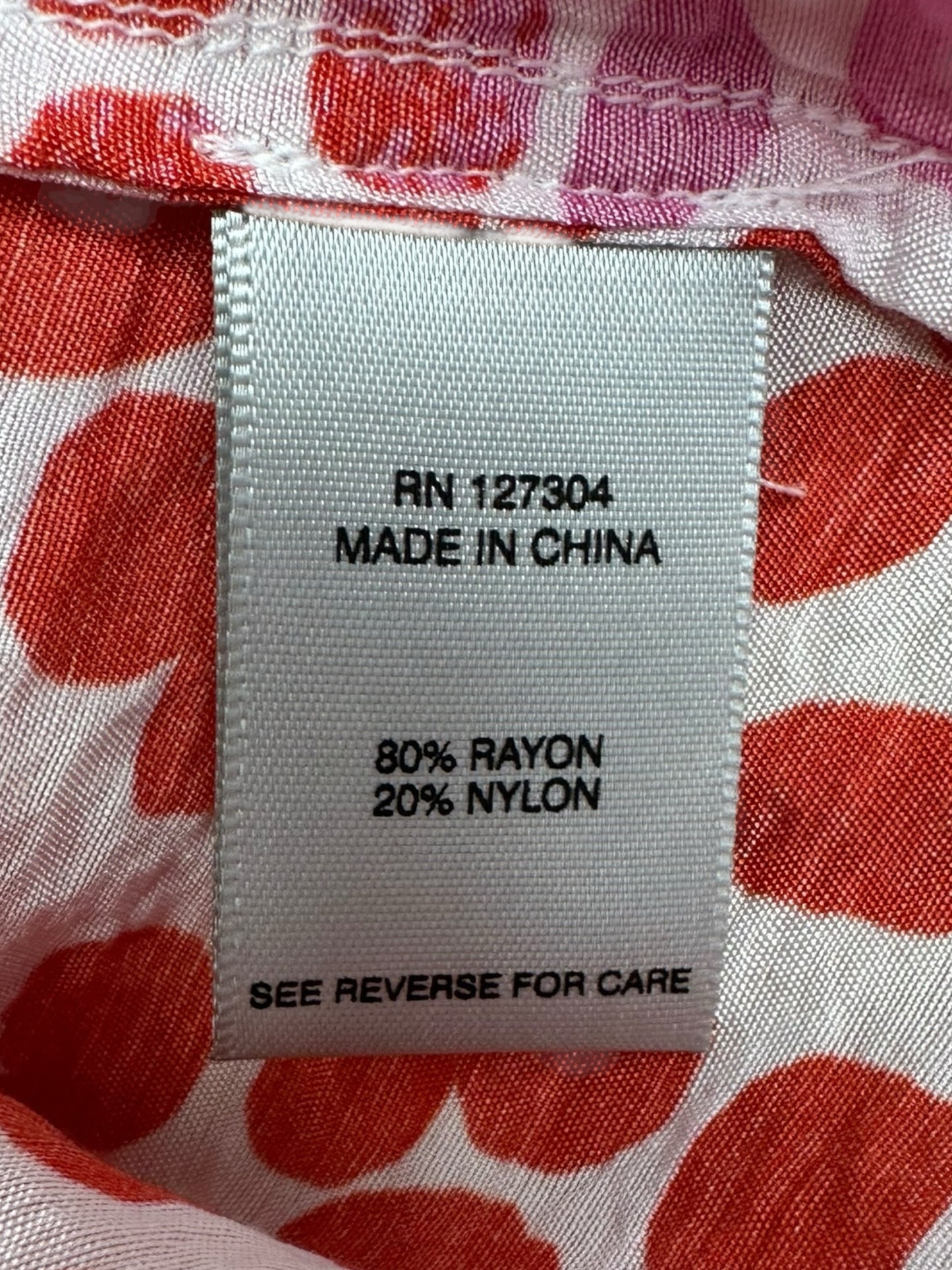 JOHN MARK NWT Color Block Button-Down Shirt Size S