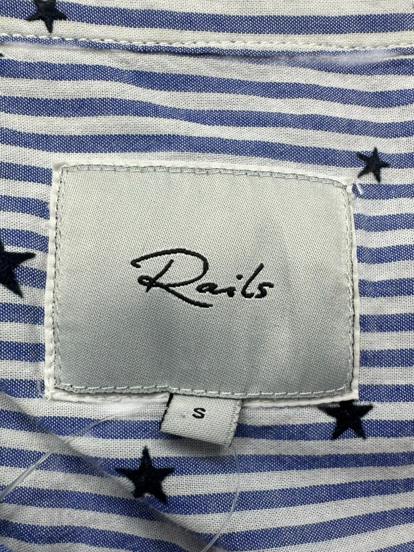 Rails Rosci Star Striped Button-Down Shirt Size S