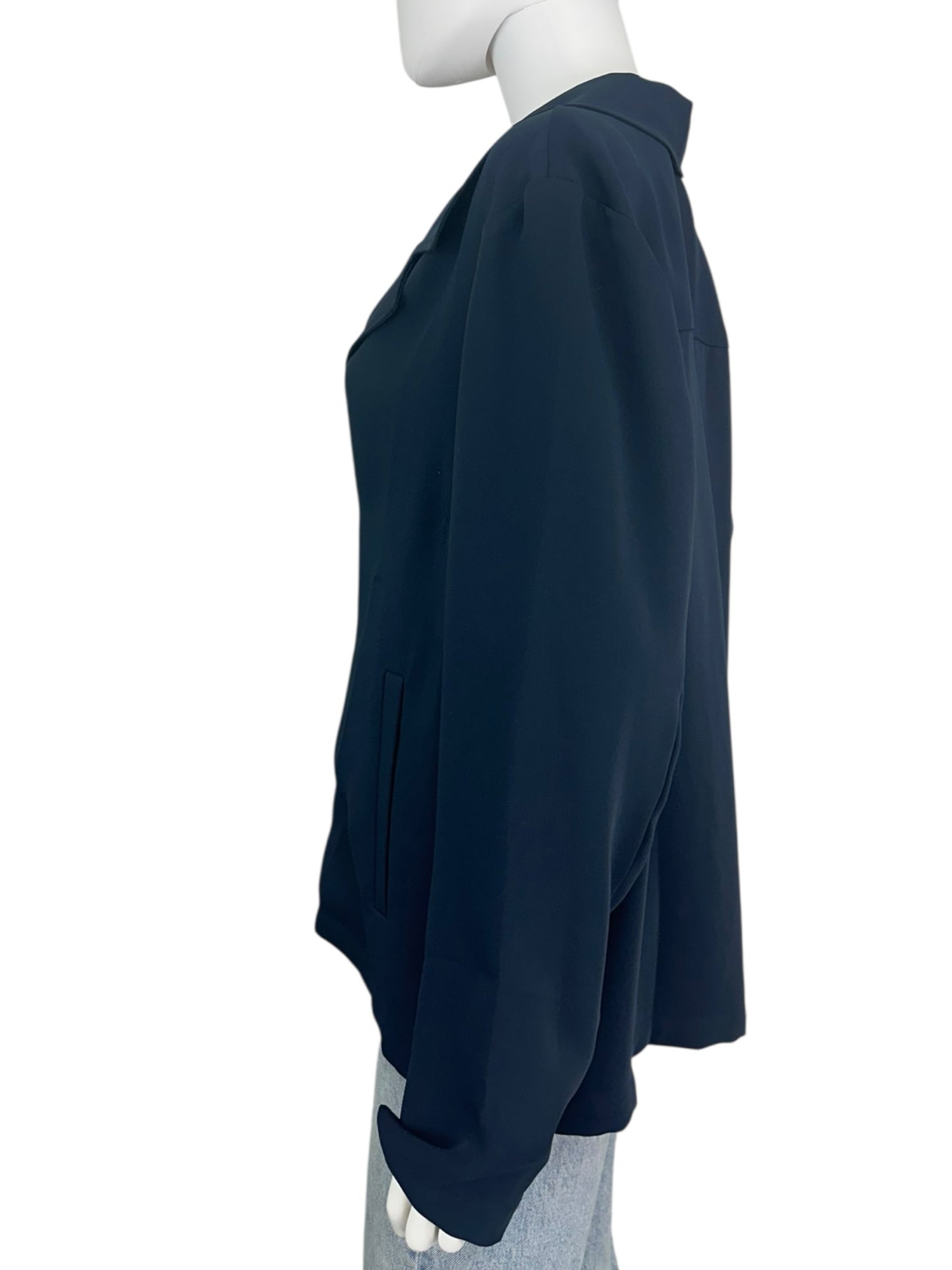 J. Jill WEAREVER COLLECTION Navy Jacket Size L