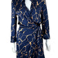 ASTR the Label NWT Blue Satin Brielle Mini Dress Size XS