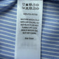 joie NWT Blue Striped Floral Button-down Shirt Size M