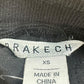 Marrakech Black Velour Joggers Size XS