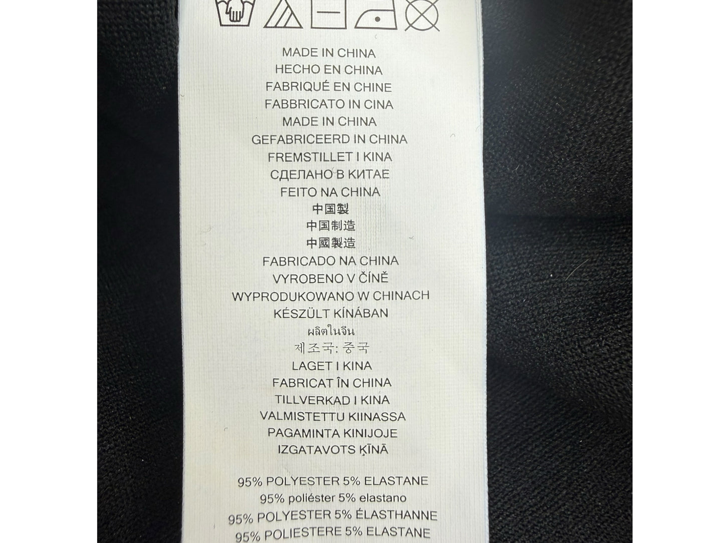 MICHAEL Michael Kors Black Foil Cold Shoulder Dress Size S