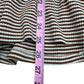 REFORMATION Brown and White Stripe Knit Dress Size S