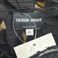 GIORGIO ARMANI Black Sheer Floral Blouse Size 40