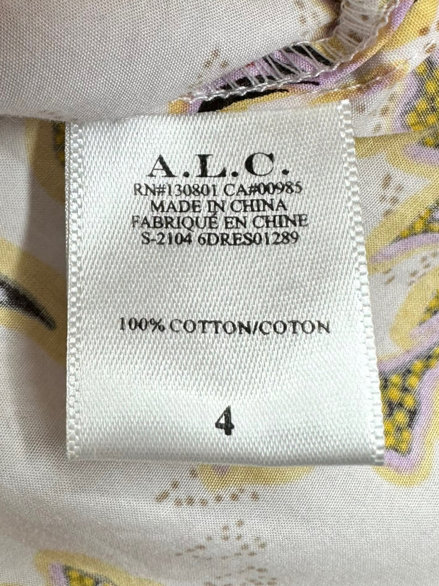 A.L.C Dress Size 4