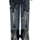 coach Black Rainboot Size 8