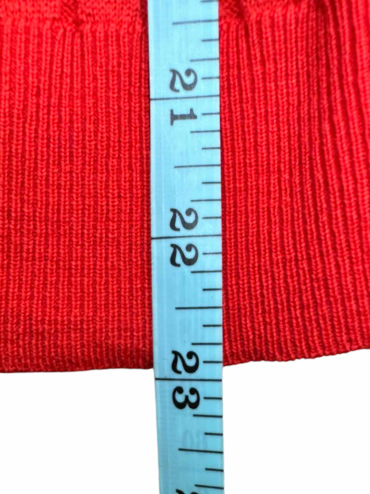 BANANA REPUBLIC 100% Merino Wool Red Sweater Size S