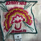 Johnny Was 100% Linen Floral Maxi Skirt Size M