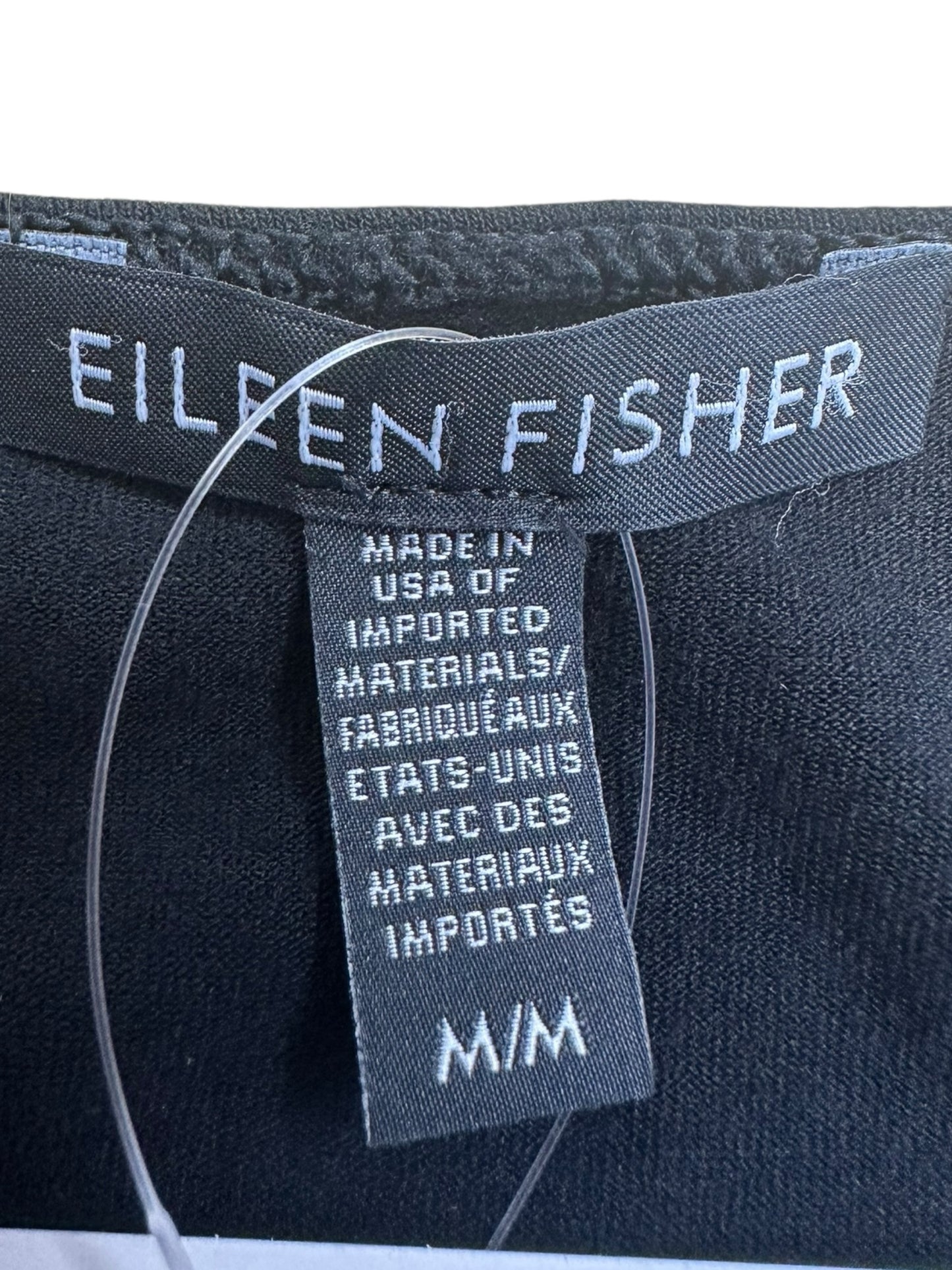 EILEEN FISHER Black Knit Maxi Dress Size S