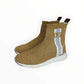 Louis Vuitton Gold Metallic Aftergame Sock Sneakers Size 37