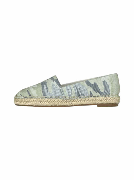 sanctuary NWT Green Camouflage HAVANA Espadrille Flats Size 7.5