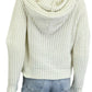 bella dahl Ivory Chenille Sweater Jacket Size S