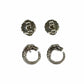 John Hardy 925 Legends NAGA Dragon Stud Earrings