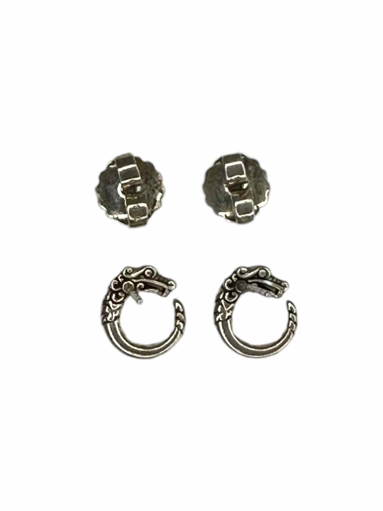 John Hardy 925 Legends NAGA Dragon Stud Earrings