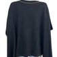 anna & ava Black Poncho/Shawl NWT Size O/S