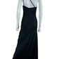 Bl^nk NWT Black Satan Slip Dress Size 6
